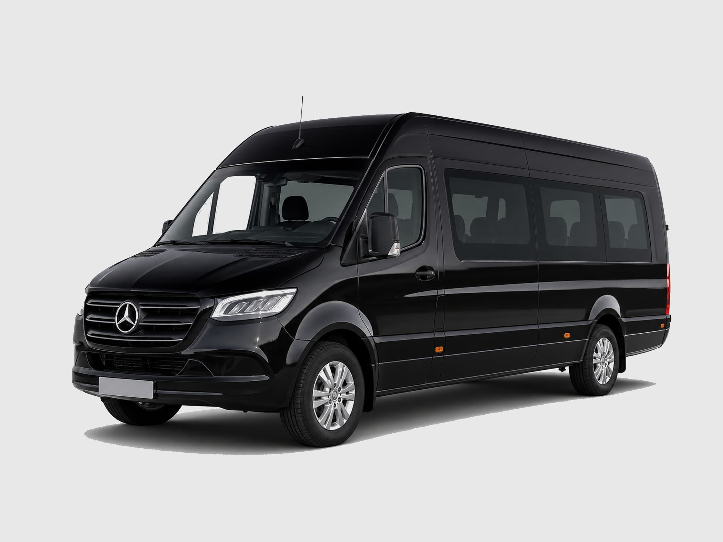 Minibus Mercedes Sprinter TaxiCo — transport de groupes jusqu'à 16 passagers