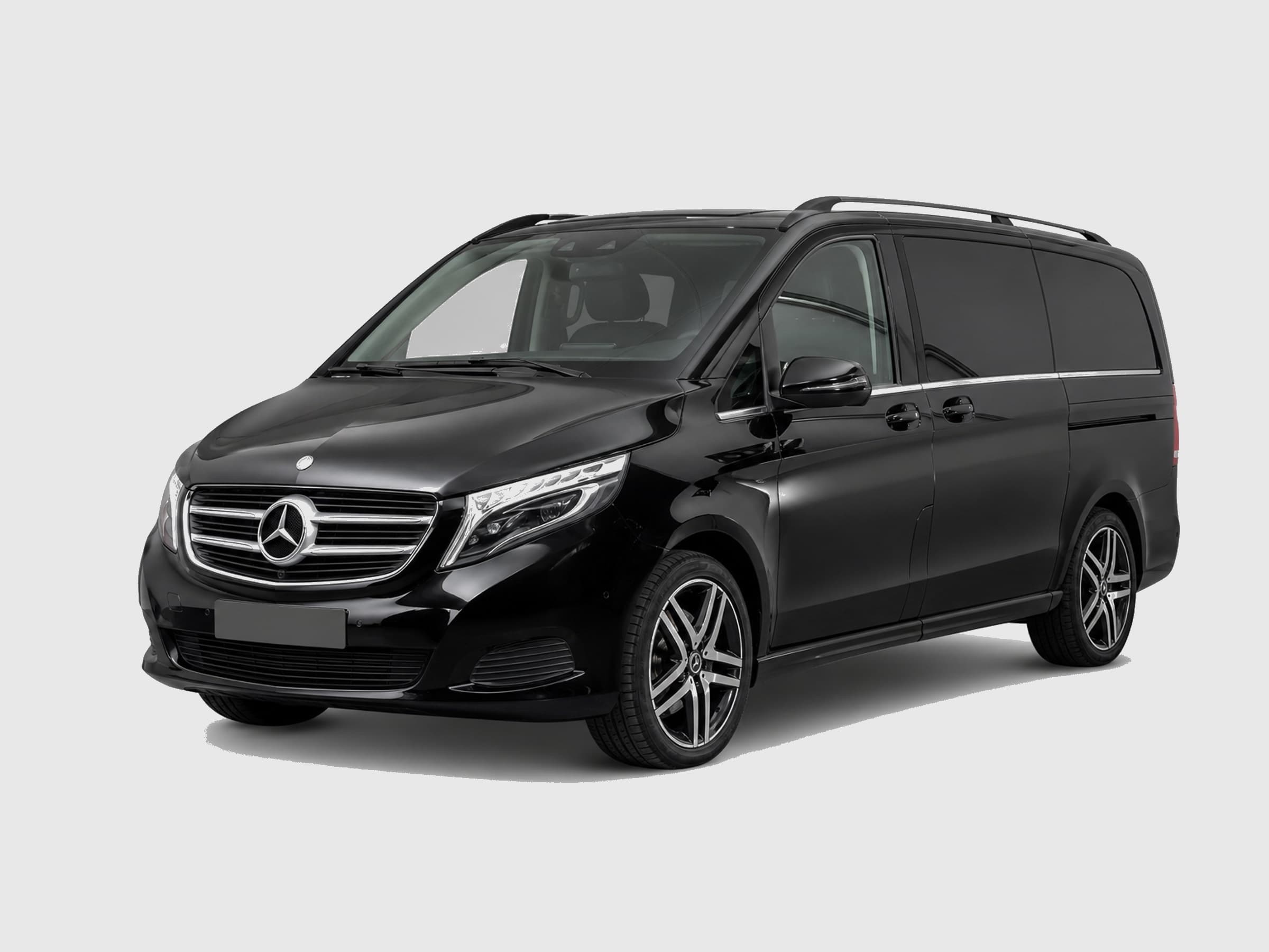 Mercedes Classe V — Van First Class TaxiCo pour transferts aéroport jusqu'à 6 passagers